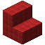 Red Small Alabaster Tile Stairs