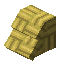 Крутая мозаичная бамбуковая крыша