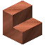 Smooth Block of Copper Stairs