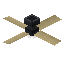Birch Dark Ceiling Fan