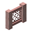 Cherry Lattice Fence