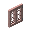 Cherry Lattice Fence Gate