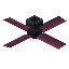 Crimson Dark Ceiling Fan