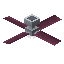 Crimson Light Ceiling Fan