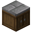 Spruce Cabinet with Stone Bricks Countertop