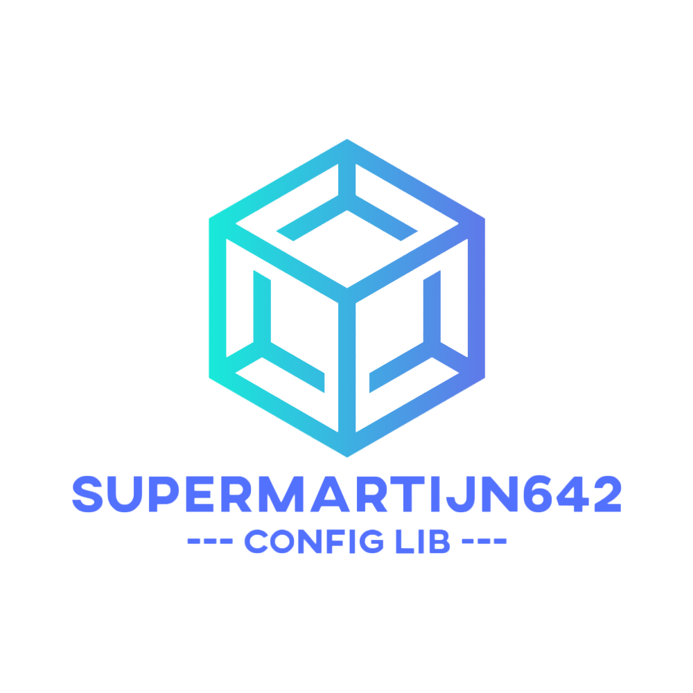 SuperMartijn642's Config Lib